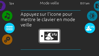 Mode veille du clavier